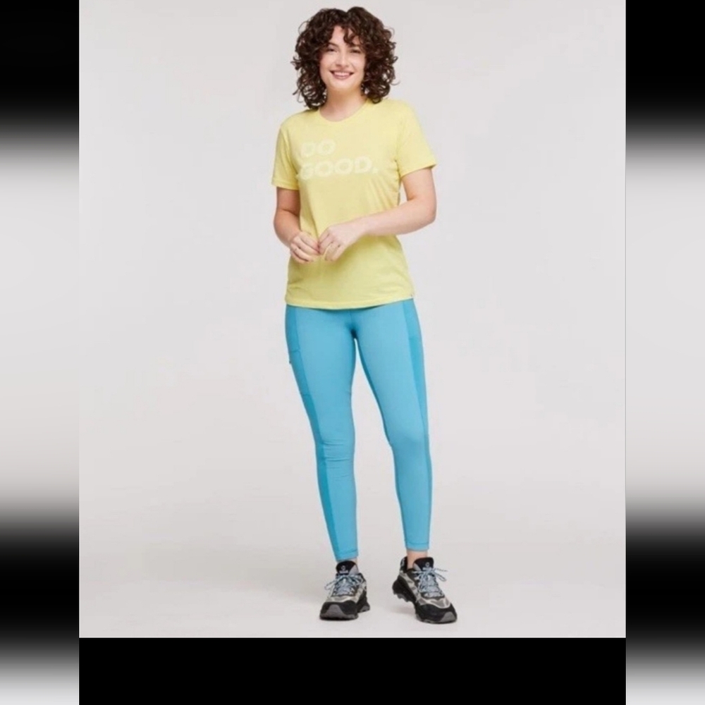 Cotopaxi Leggings Women Poolside Verso Thigh Pockets Run Hiking Size L